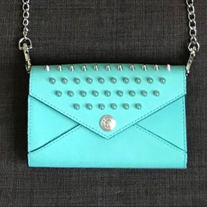 Rebecca Minkoff Mini Wallet On A Chain With Studs